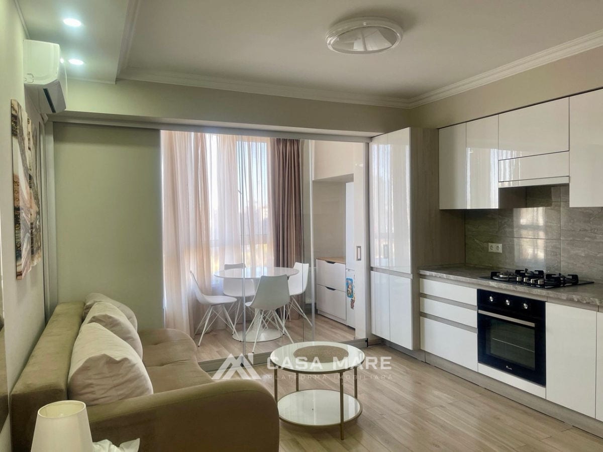 1-комнатная квартира, 45 м², Центр, Кишинёв 2