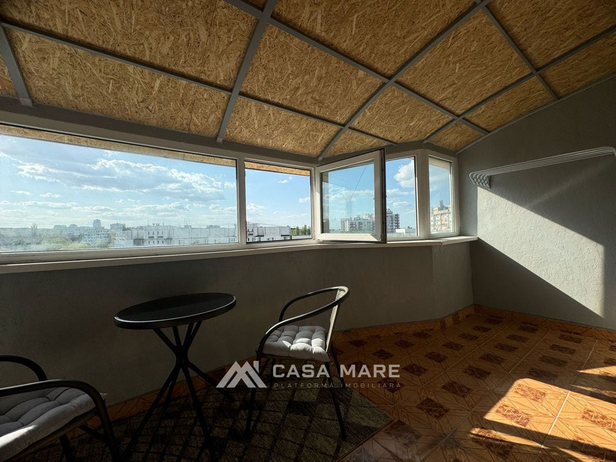 1-комнатная квартира, 50 м², Ботаника, Кишинёв 9