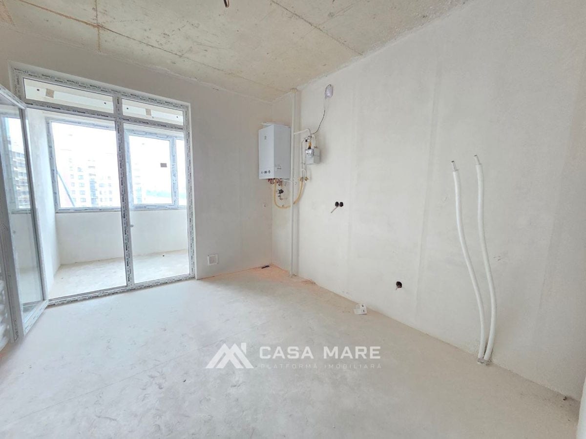 1-комнатная квартира, 53 м², Аэропорт, Кишинёв 2