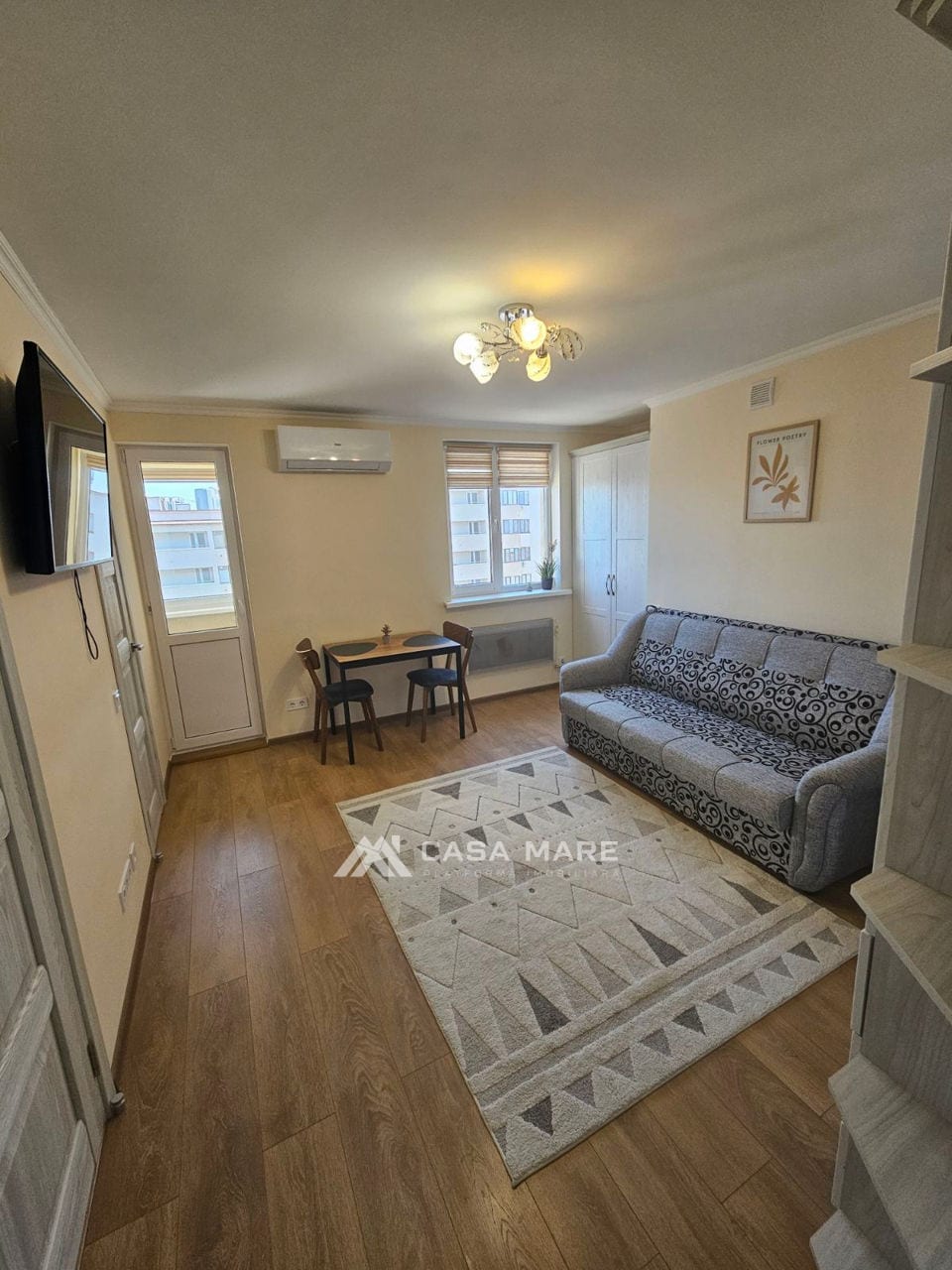 1-комнатная квартира, 30 м², Чеканы, Кишинёв 2