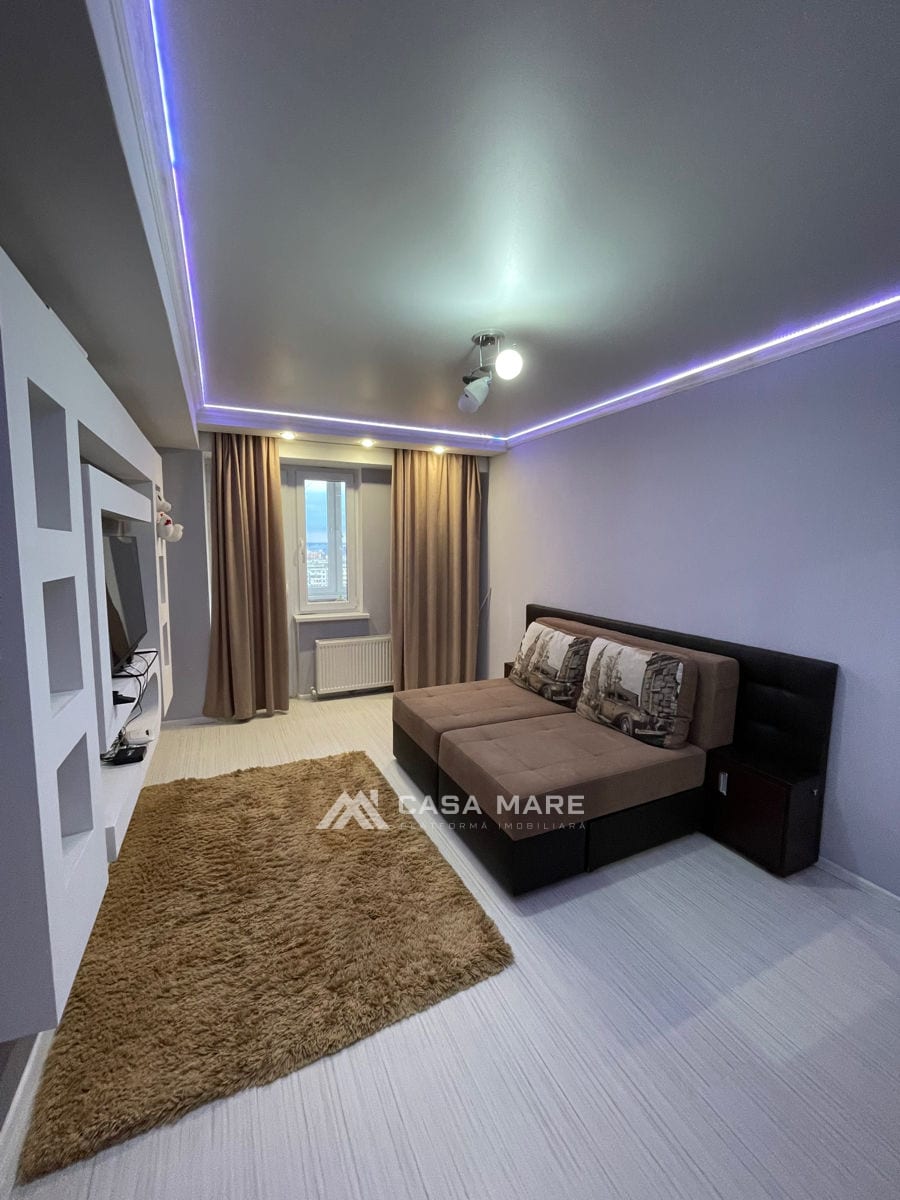1-комнатная квартира, 40 м², Чеканы, Кишинёв 1