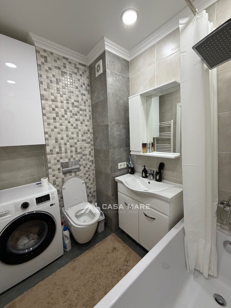 1-комнатная квартира, 40 м², Ботаника, Кишинёв 9