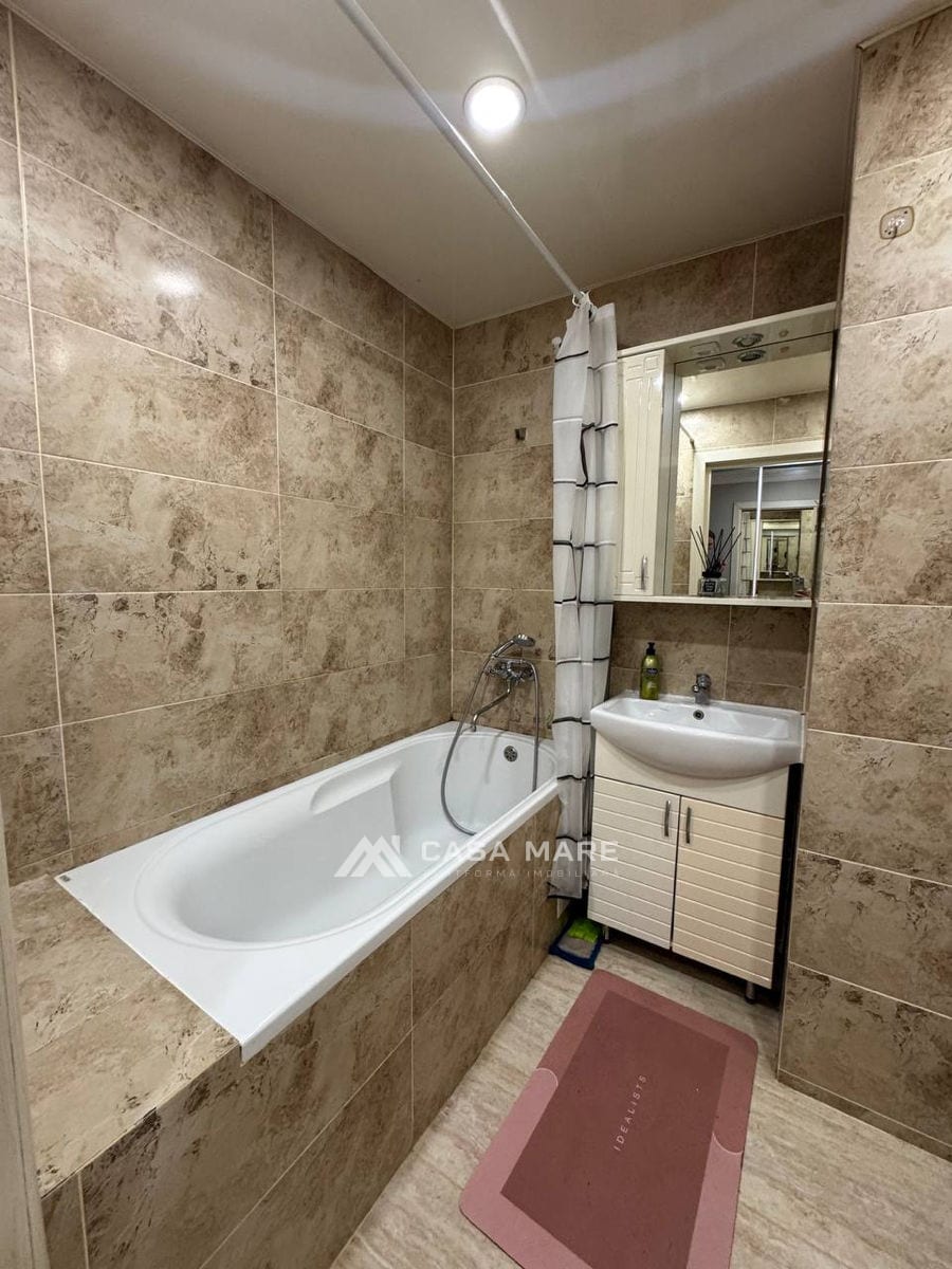 1-комнатная квартира, 42 м², Телецентр, Кишинёв 7