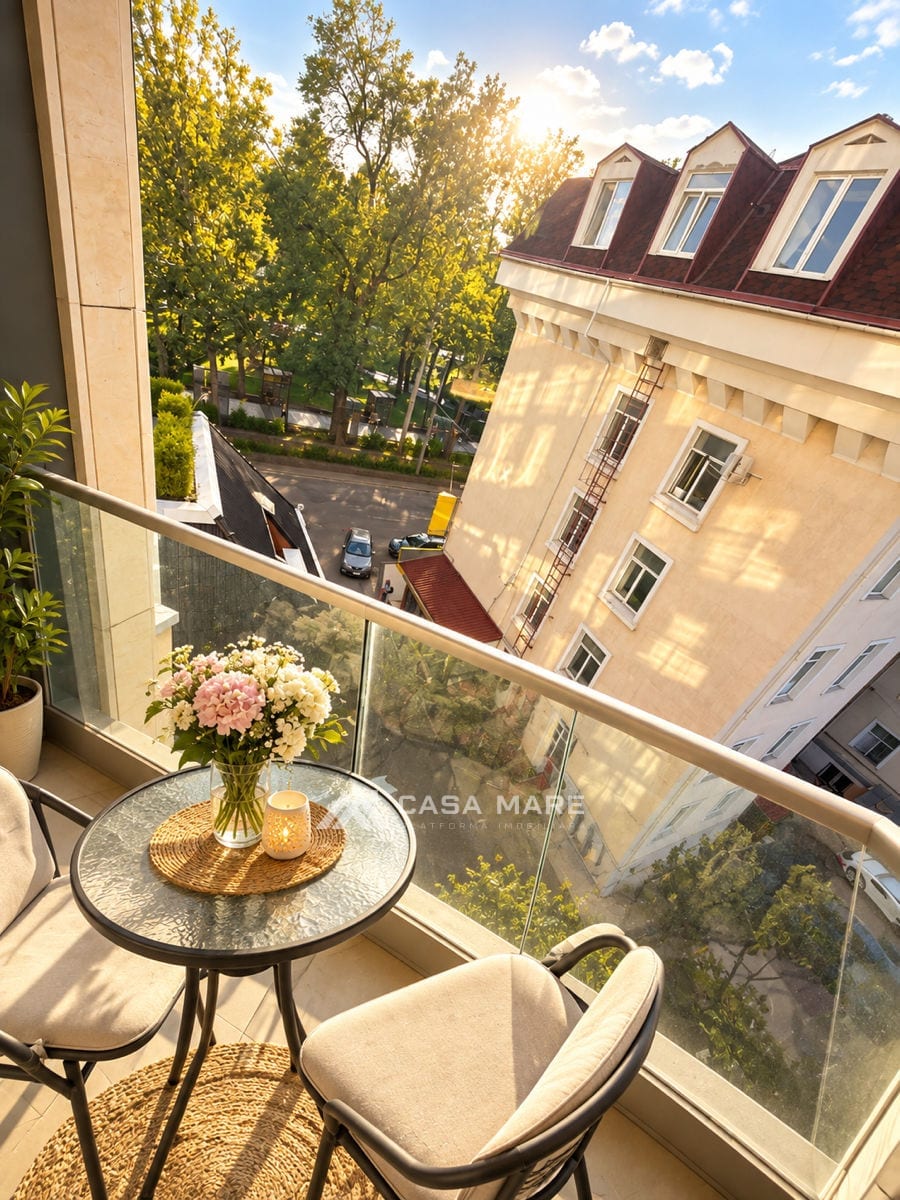 1-комнатная квартира, 73 м², Центр, Кишинёв 8