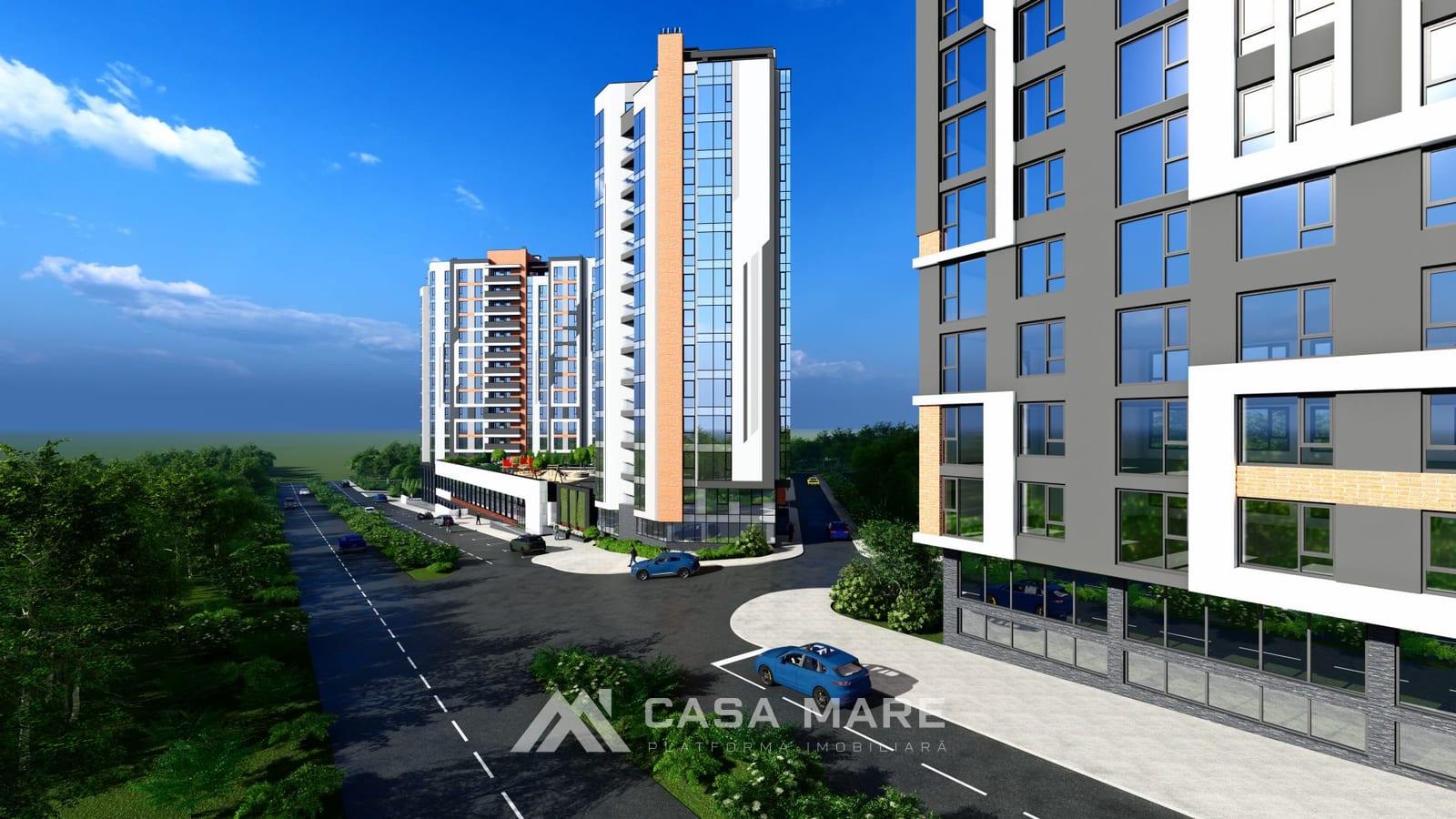 Apartament cu 1 dormitor, 50,50 m² în Estate Sunrise 3, Telecentru 3
