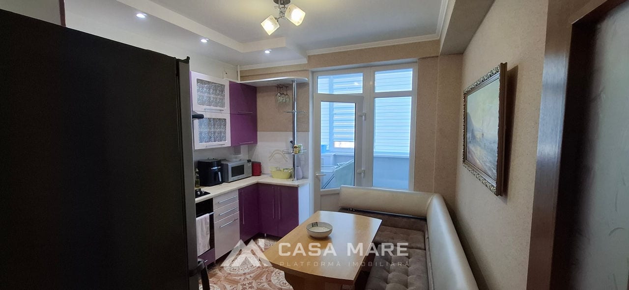 2-комнатная квартира, 74 м², Ботаника, Кишинёв 4