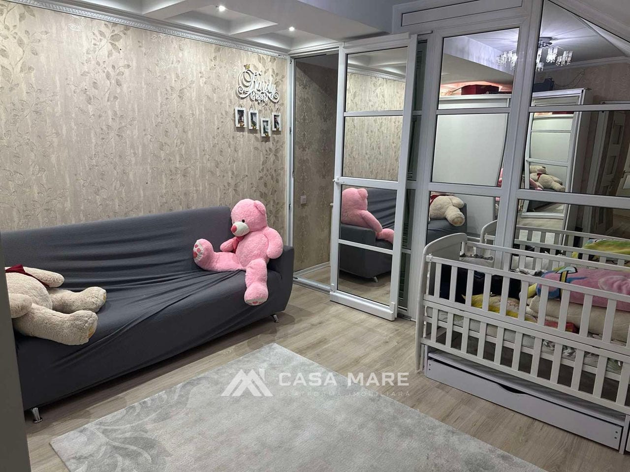 Apartament cu 2 camere, 82 m², Durlești 3