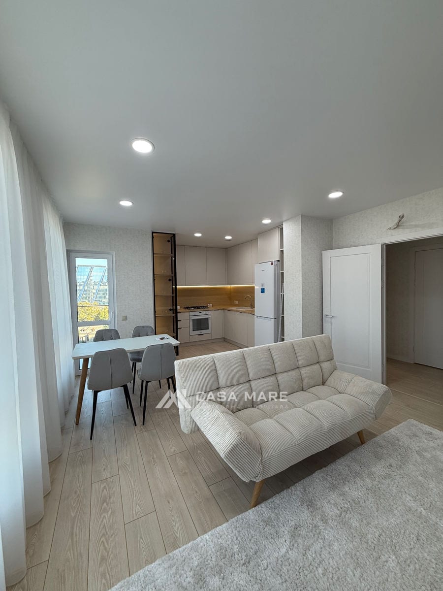 1-комнатная квартира, 55 м², Скулянка, Кишинёв 2