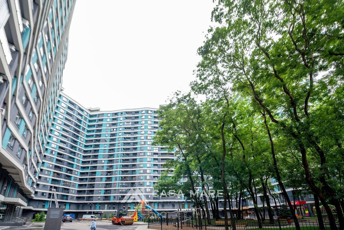 1-комнатная квартира, 50 м², Рышкановка, Кишинёв 7