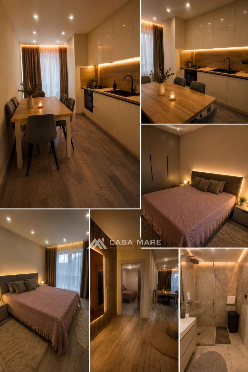 1-комнатная квартира, 40 м², Кодру 5