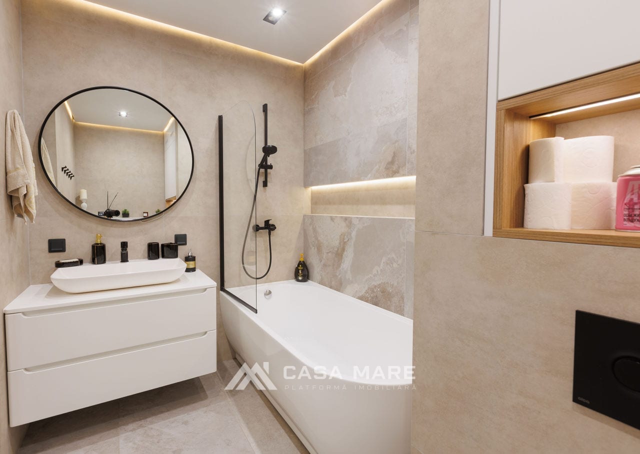 2-комнатная квартира, 78 м², Чеканы, Кишинёв 13