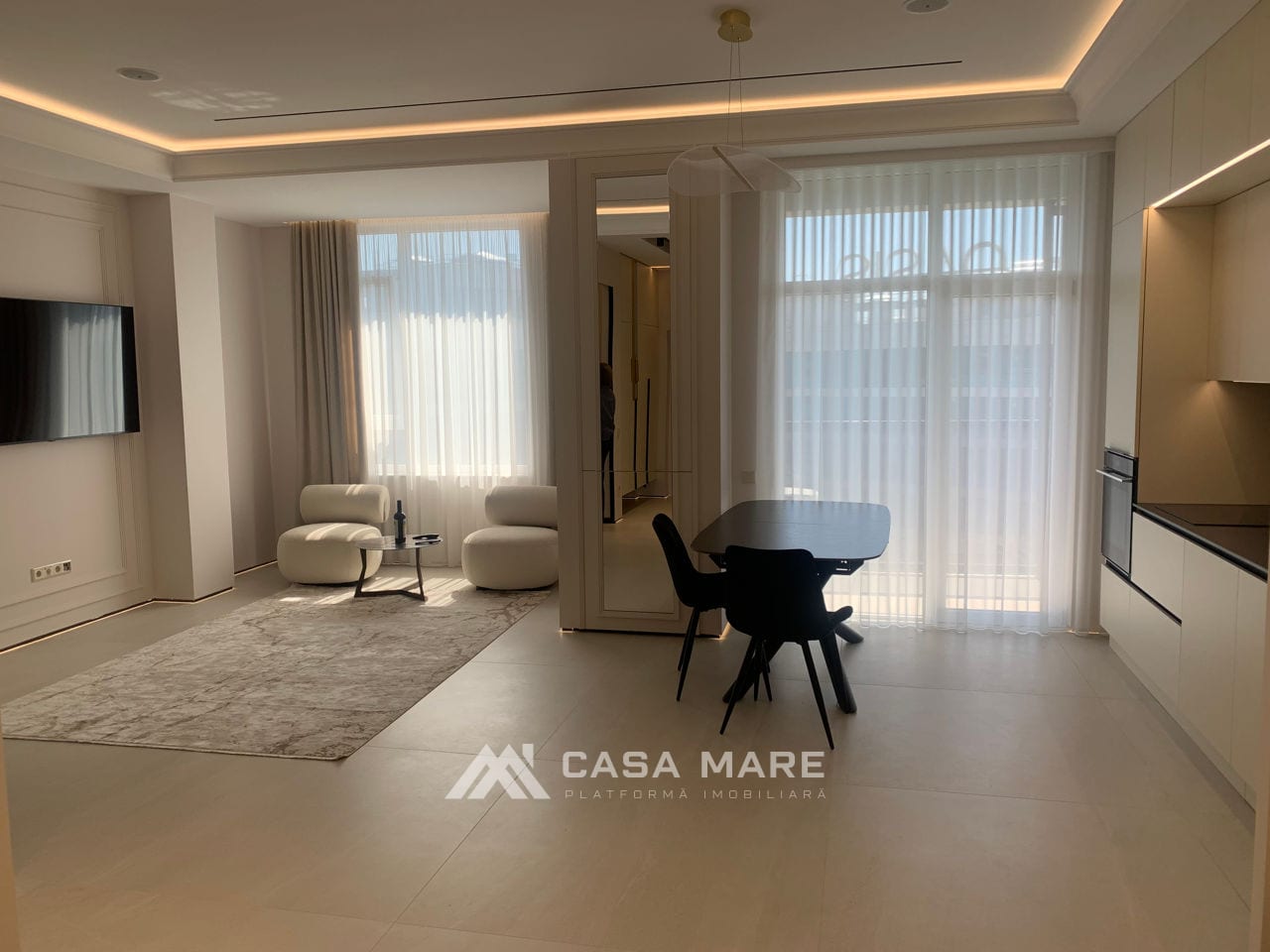 2-комнатная квартира, 70 м², Рышкановка, Кишинёв 2