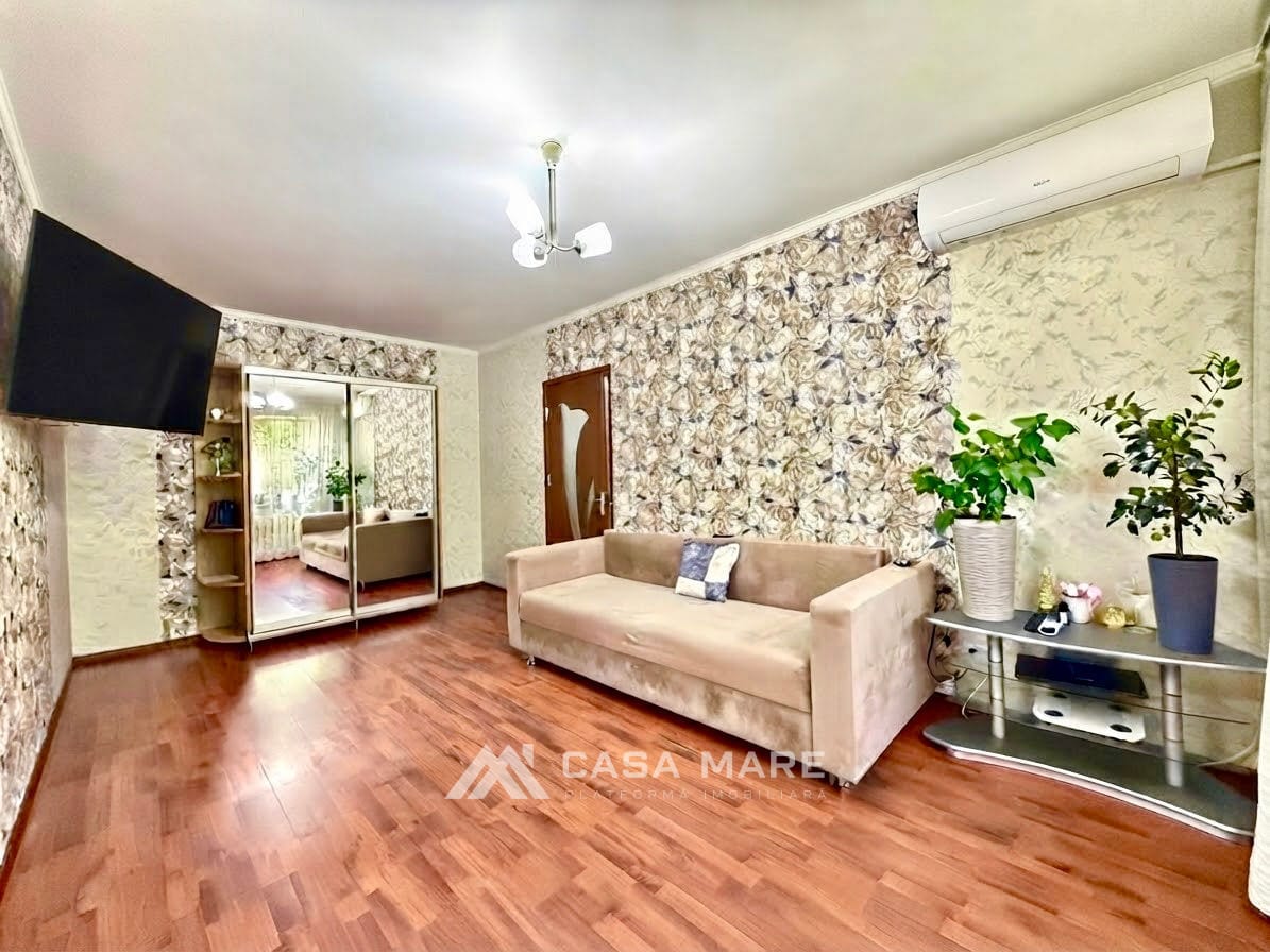 2-комнатная квартира, 46 м², Ботаника, Кишинёв 1