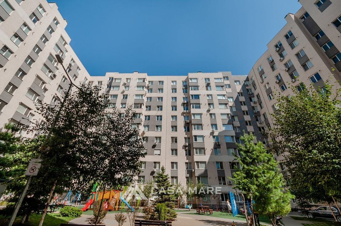 2-комнатная квартира, 57 м², Ботаника, Кишинёв 1