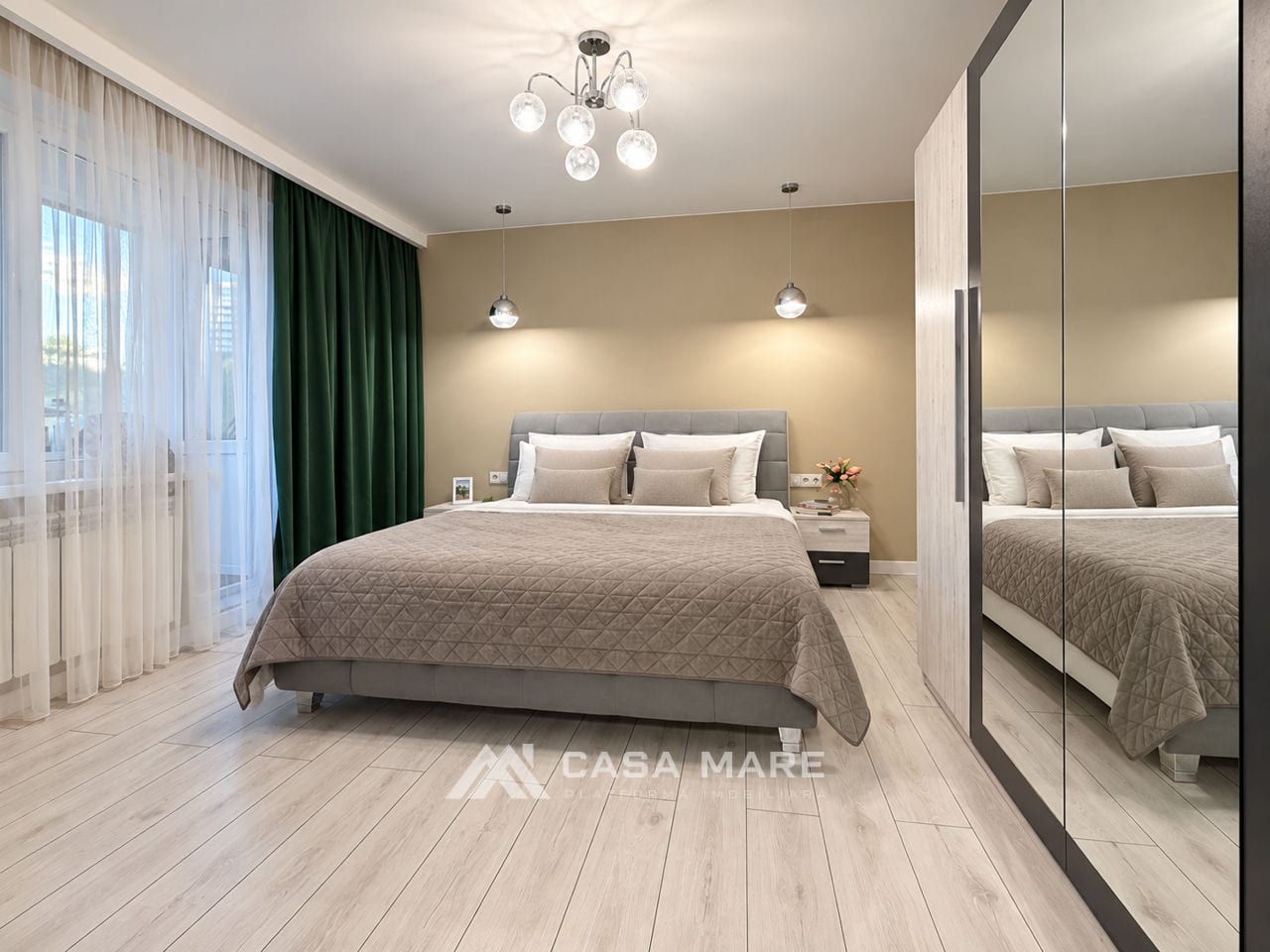 Apartament cu 2 camere, 52 m², Centru, Chișinău 1