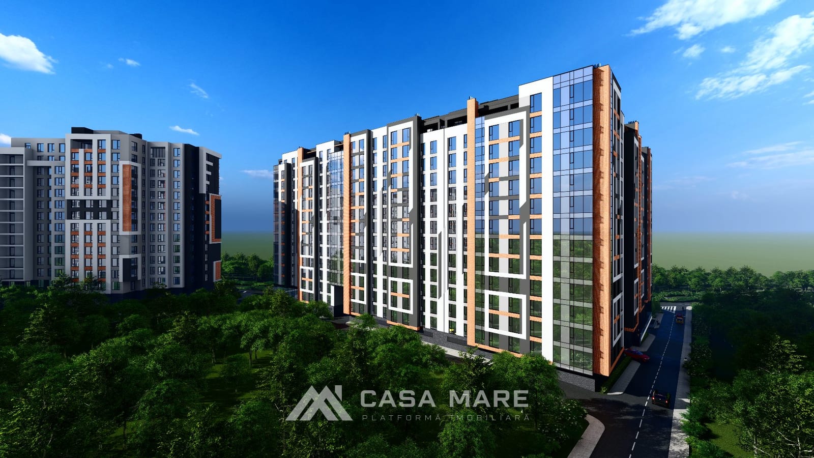 1-комнатная квартира, 43 м², Дурлешты 1