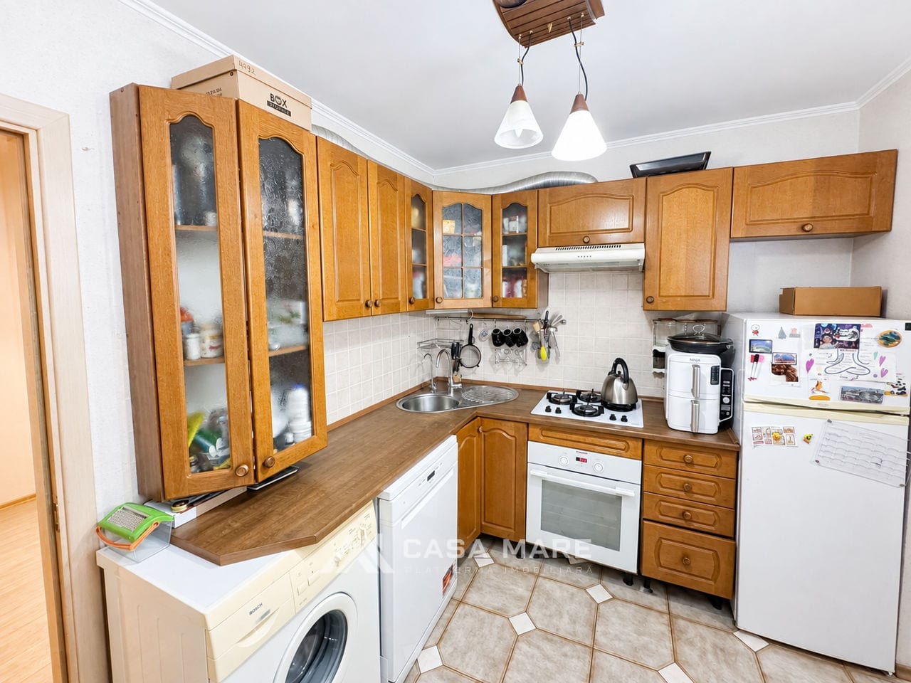 3-комнатная квартира, 72 м², Буюканы, Кишинёв 5
