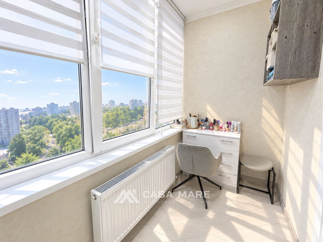 1-комнатная квартира, 40 м², Чеканы, Кишинёв 7