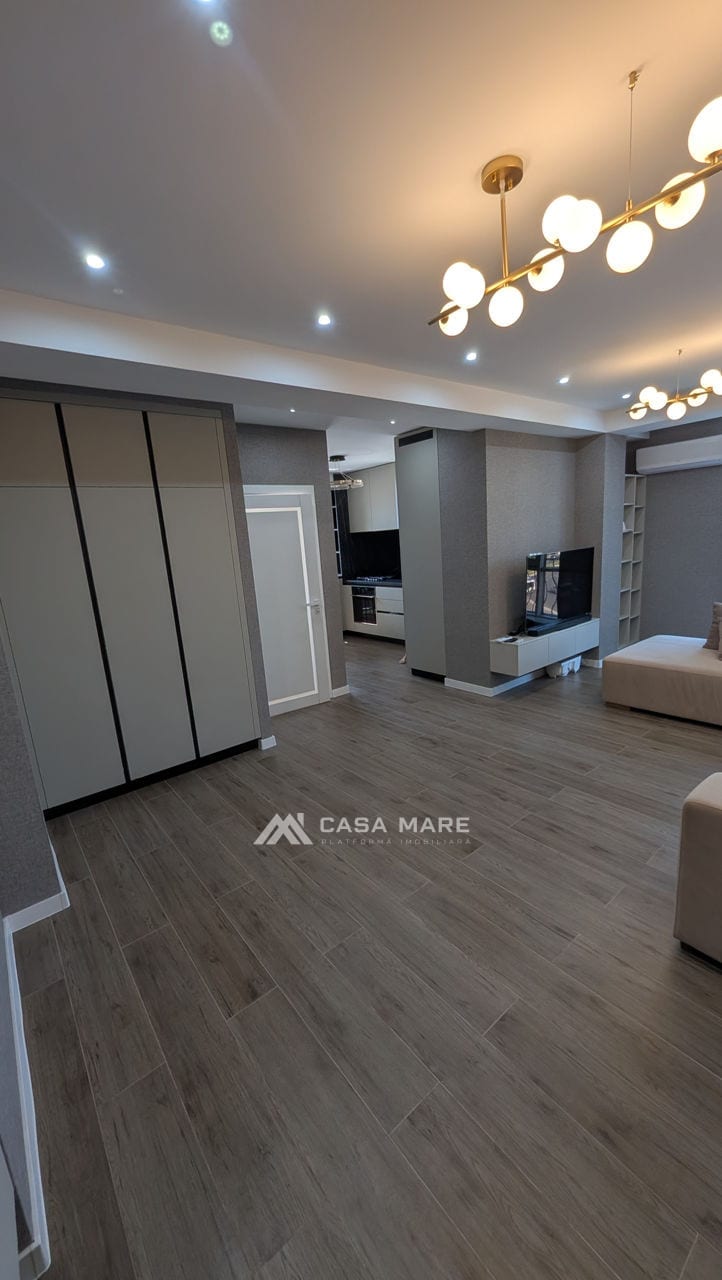 1-комнатная квартира, 60 м², Рышкановка, Кишинёв 9