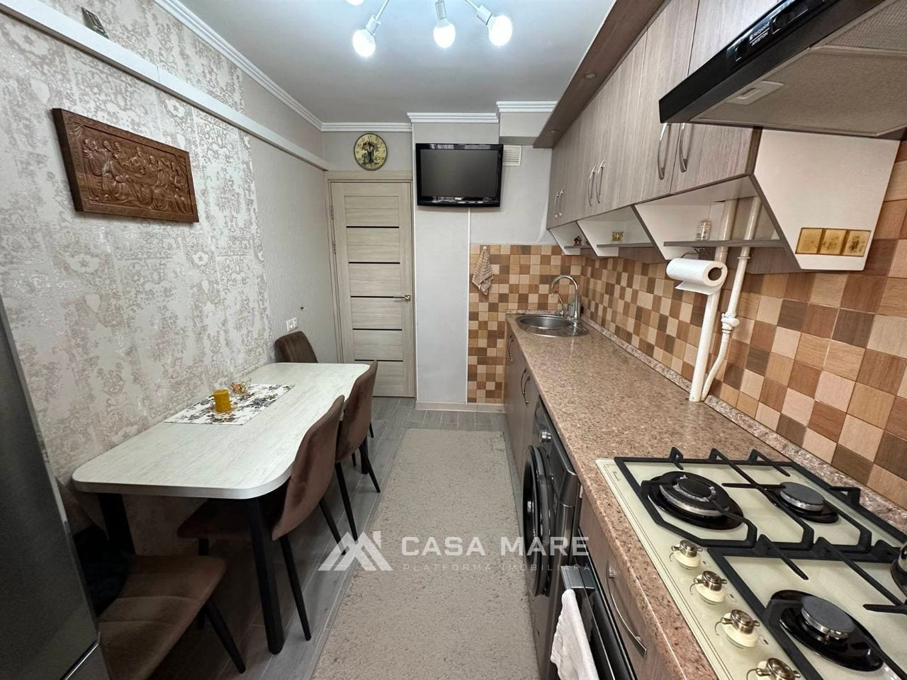 3-комнатная квартира, 75 м², Рышкановка, Кишинёв 6