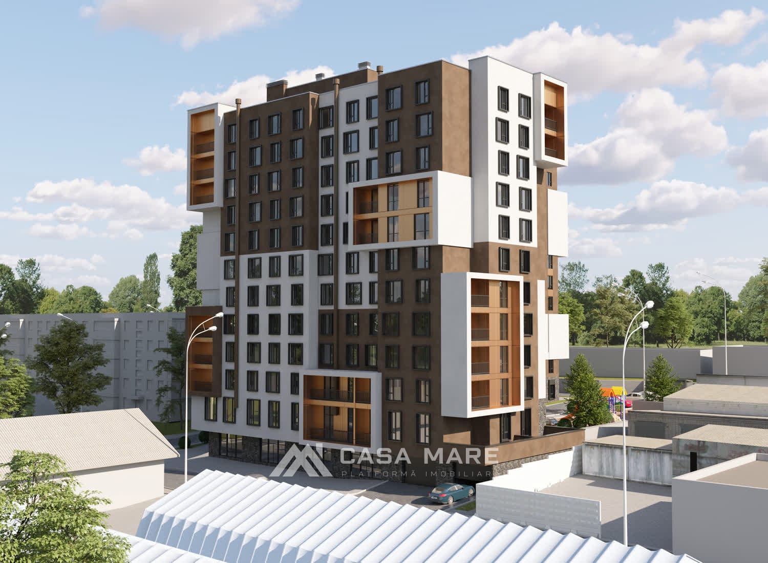 2-комнатная квартира, 69 м², Старая Почта, Кишинёв 5