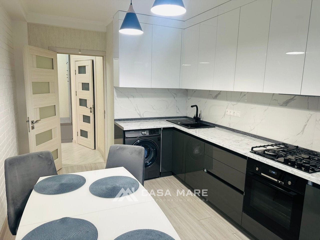 1-комнатная квартира, 53 м², Чеканы, Кишинёв 6