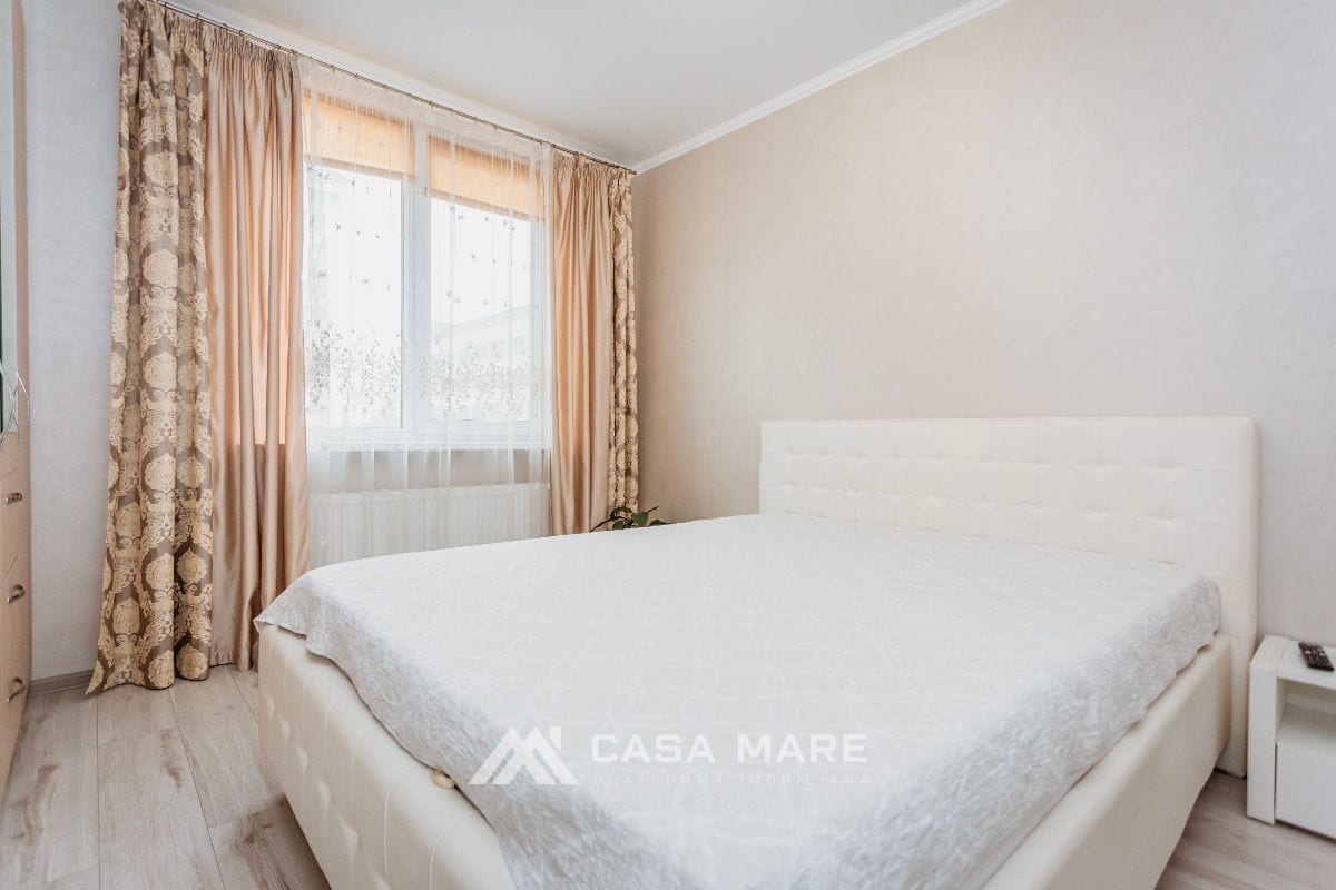 2-комнатная квартира, 65 м², Ботаника, Кишинёв 3