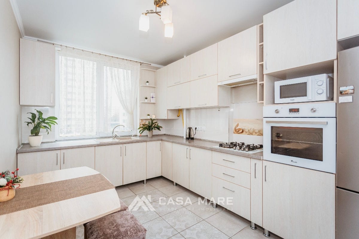 2-комнатная квартира, 65 м², Ботаника, Кишинёв 4
