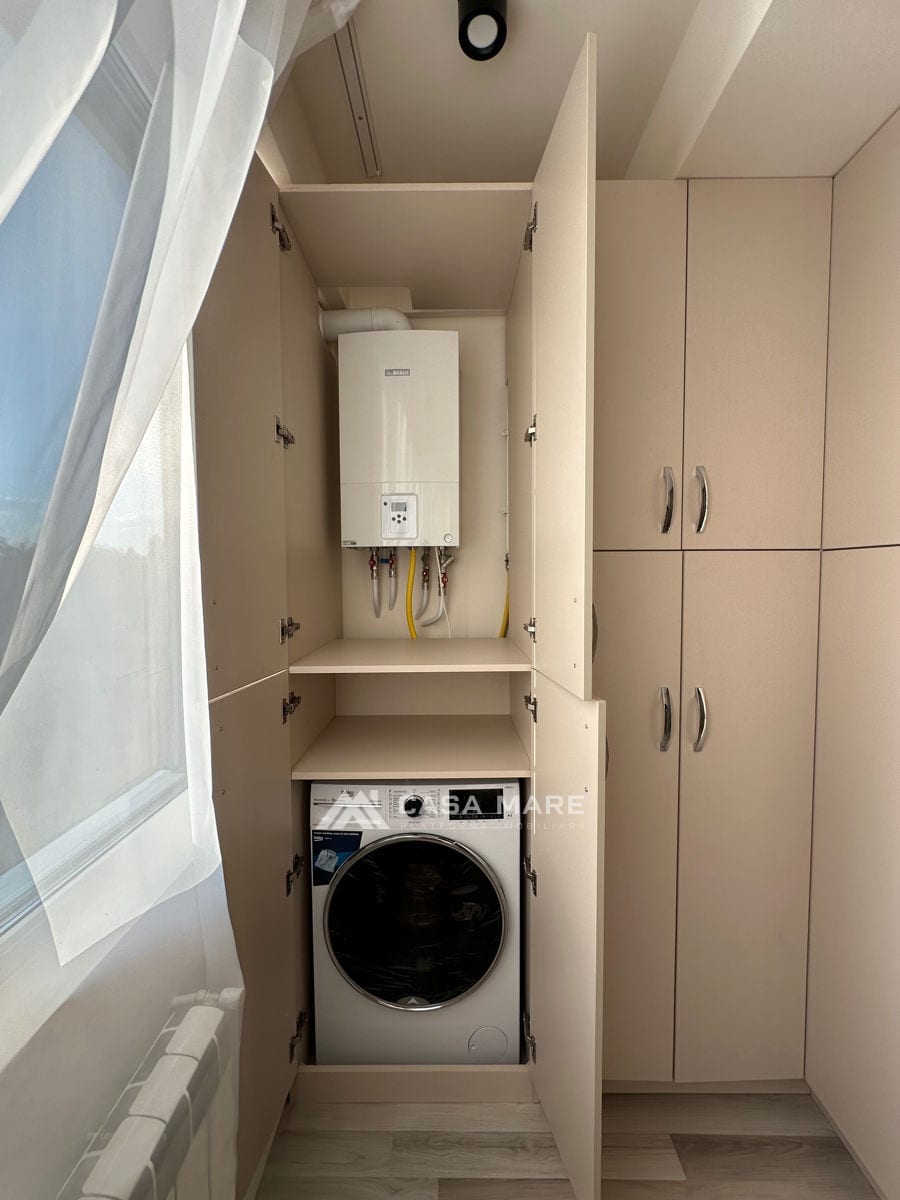 1-комнатная квартира, 53 м², Чеканы, Кишинёв 10