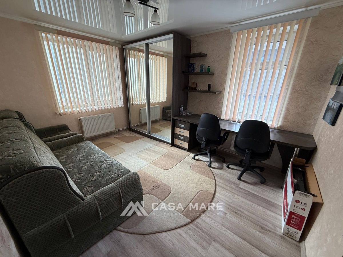 2-комнатная квартира, 60 м², БАМ, Bălți 3
