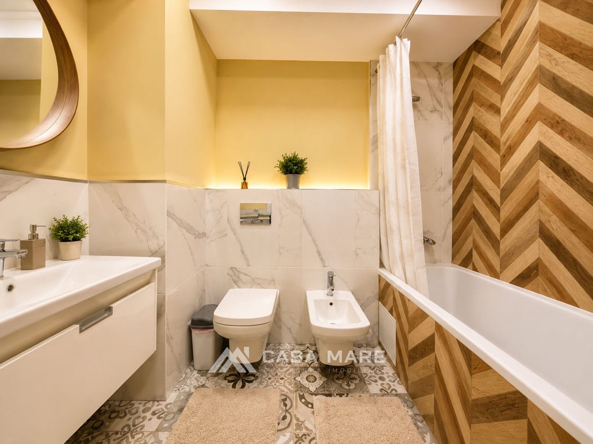 2-комнатная квартира, 67 м², Рышкановка, Кишинёв 9