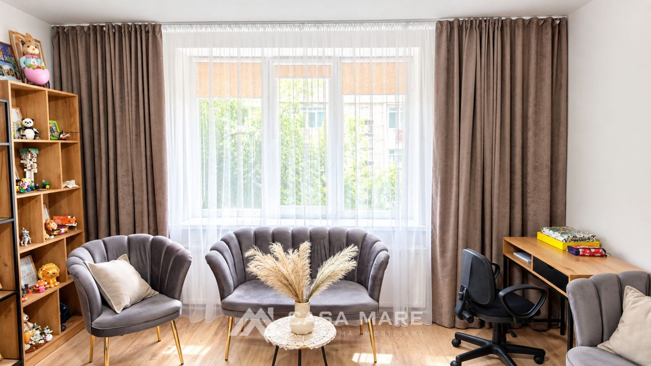2-комнатная квартира, 70 м², Центр, Кишинёв 6
