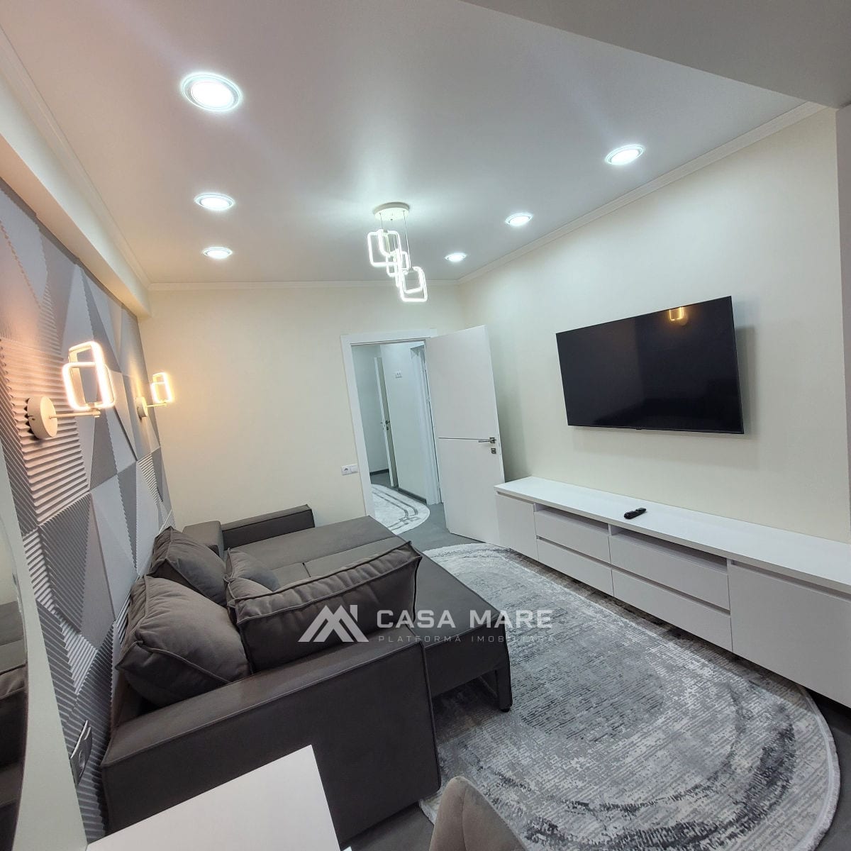 1-комнатная квартира, 50 м², Чеканы, Кишинёв 2