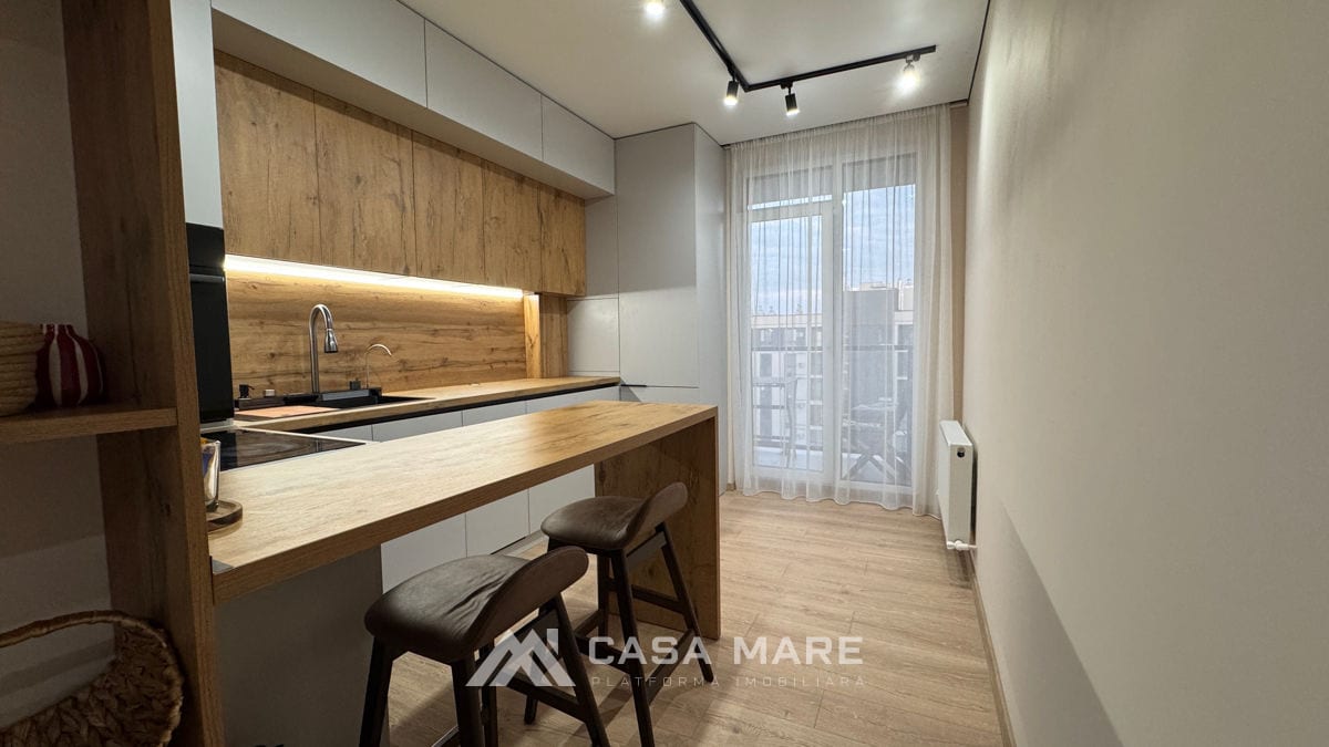 1-комнатная квартира, 43 м², Дурлешты 3
