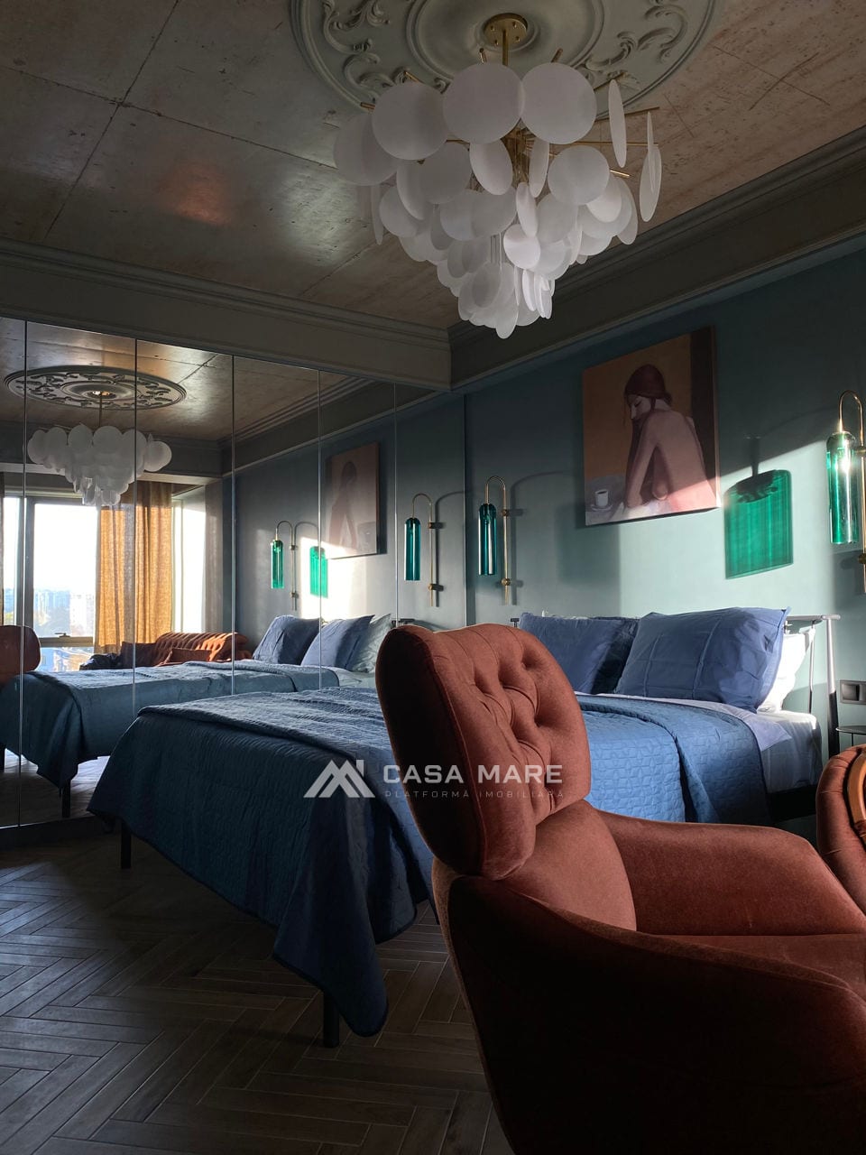 1-комнатная квартира, 40 м², Центр, Кишинёв 2