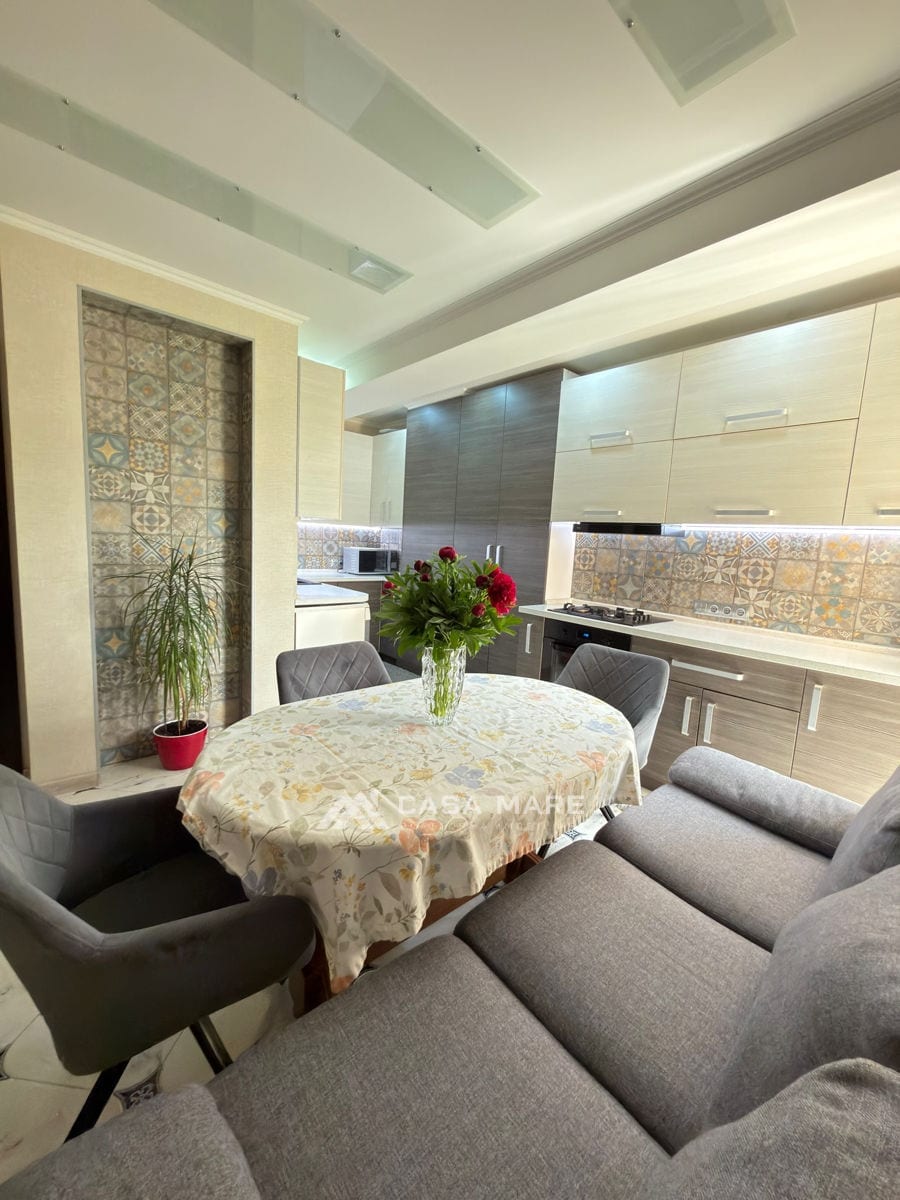 2-комнатная квартира, 93 м², Чеканы, Кишинёв 5