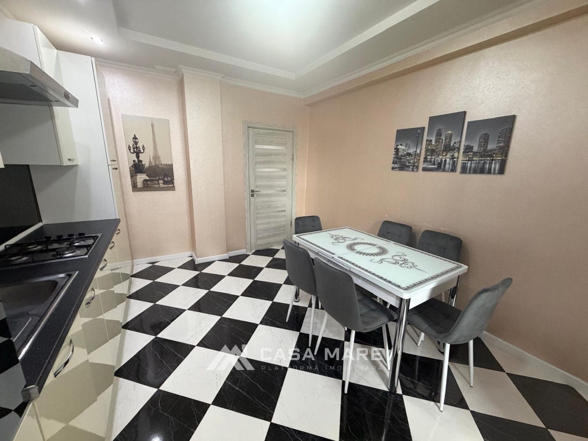 1-комнатная квартира, 51 м², Рышкановка, Кишинёв 3