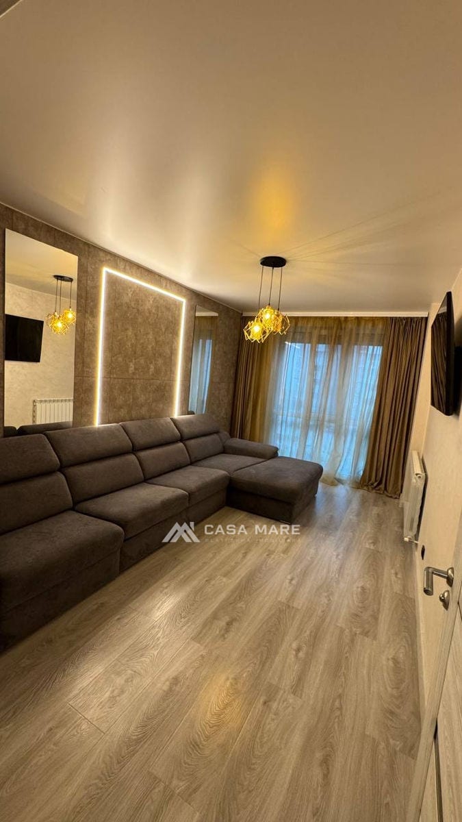 1-комнатная квартира, 48 м², Чеканы, Кишинёв 2