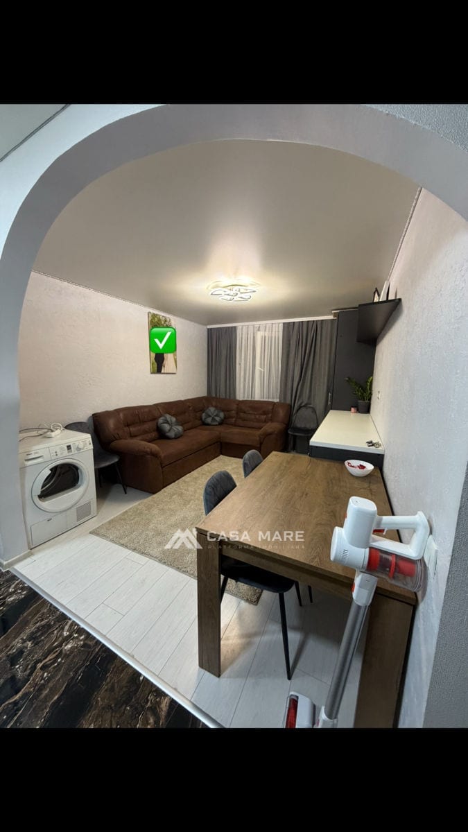 1-комнатная квартира, 36 м², 9 cartier, Bălți 2
