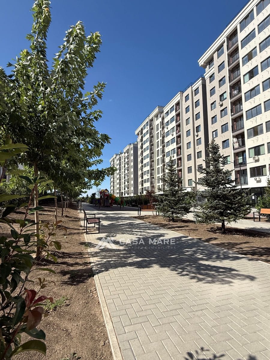 2-комнатная квартира, 73 м², Ботаника, Кишинёв 10
