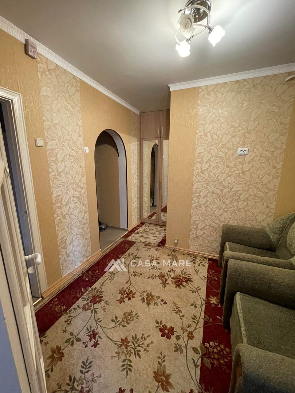 1-комнатная квартира, 43 м², Ботаника, Кишинёв 6