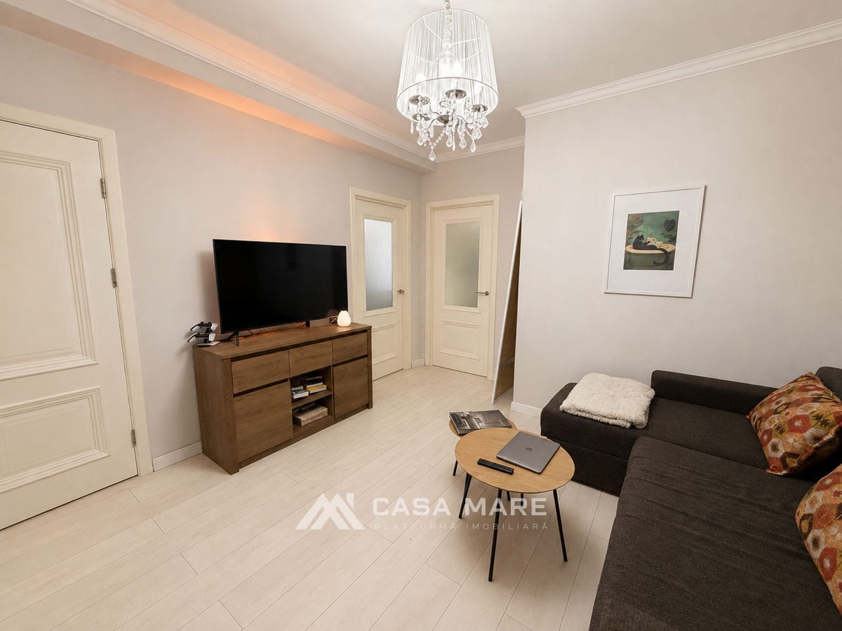 1-комнатная квартира, 48 м², Ботаника, Кишинёв 7