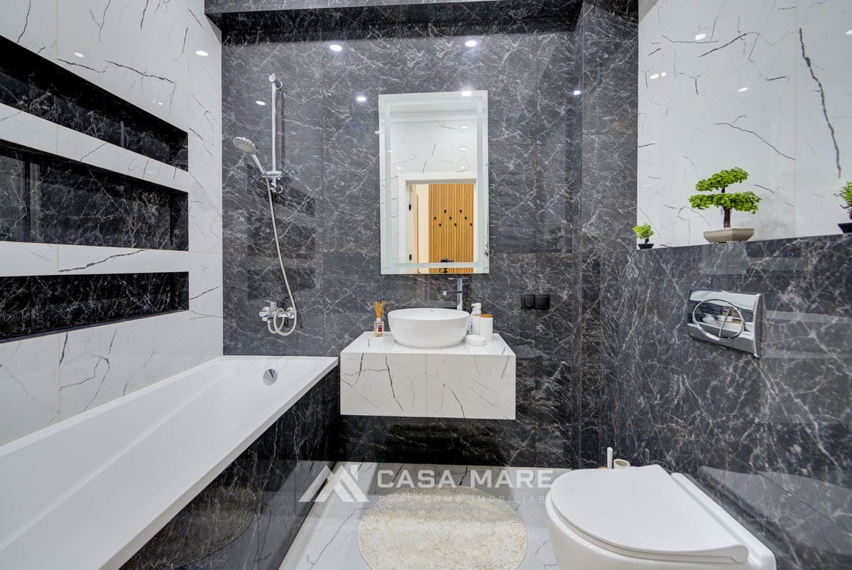 1-комнатная квартира, 50 м², Рышкановка, Кишинёв 5