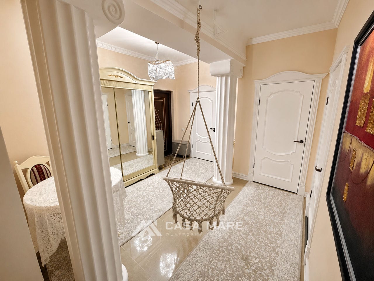 2-комнатная квартира, 87 м², Чеканы, Кишинёв 9