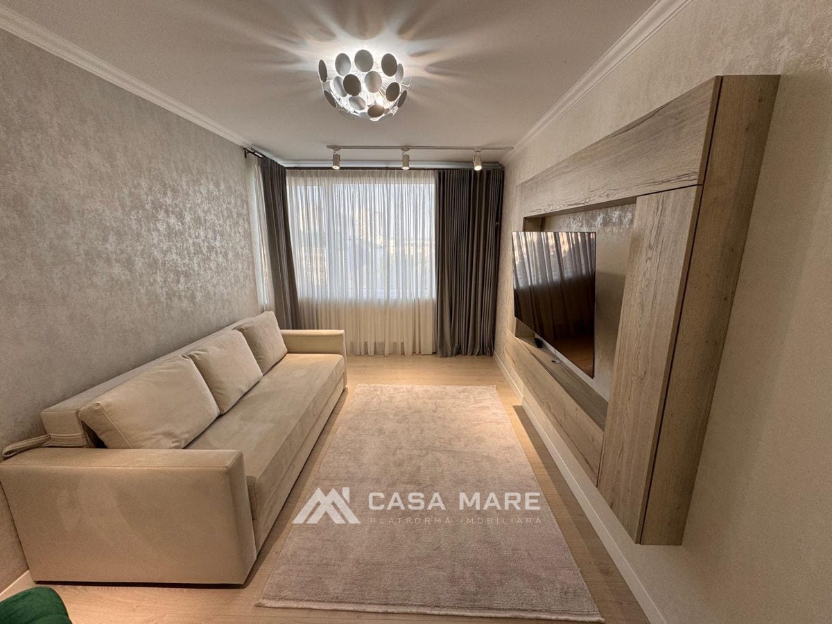 2-комнатная квартира, 57 м², Ботаника, Кишинёв 5