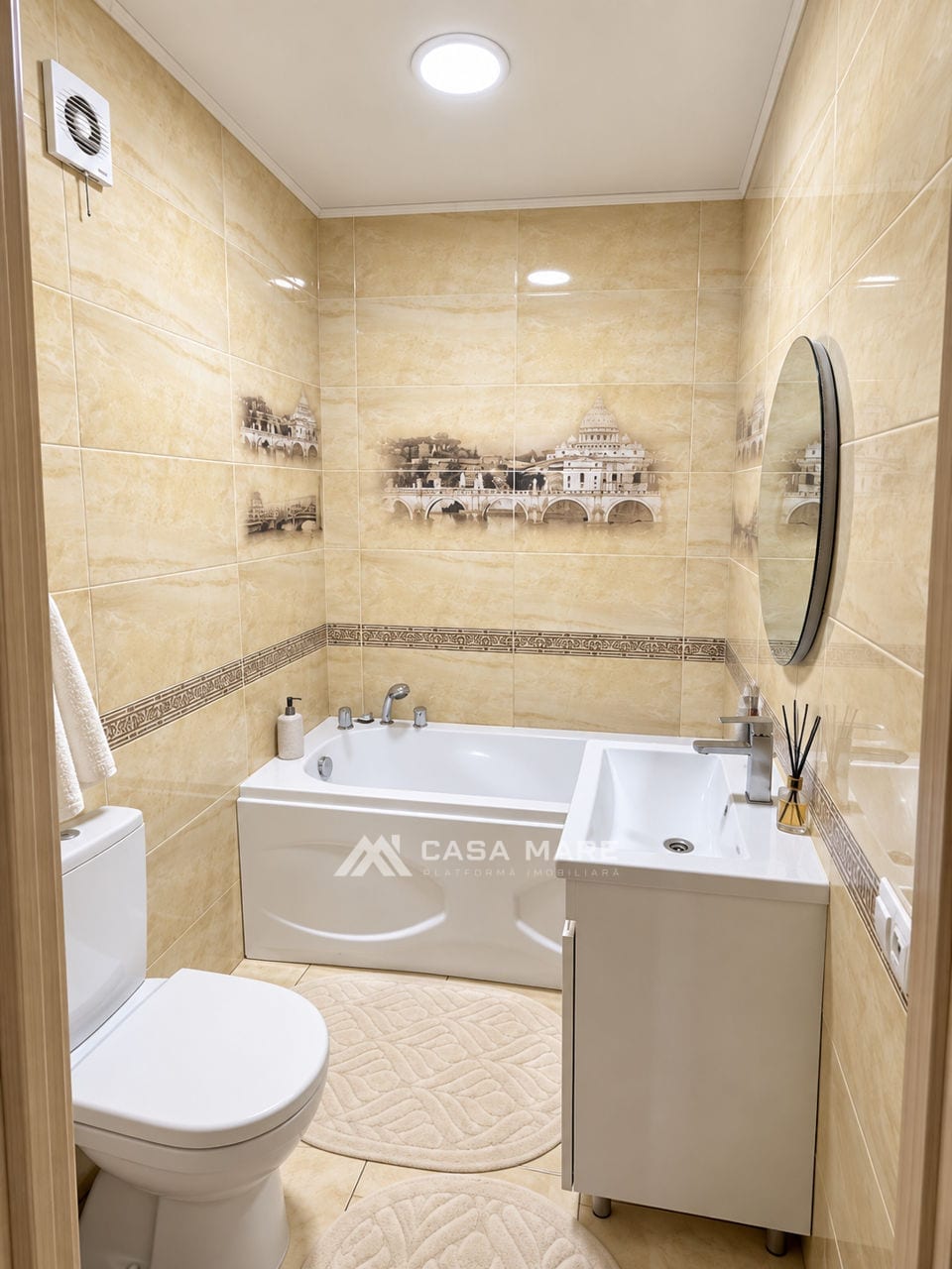 Apartament cu 1 cameră, 40 m², Centru, Chișinău 6