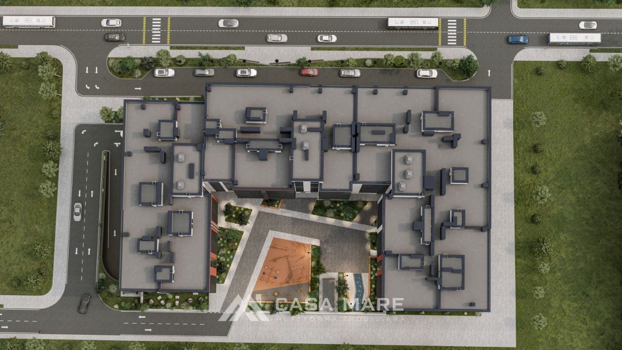 1-комнатная квартира, 48 м², Буюканы, Кишинёв 9