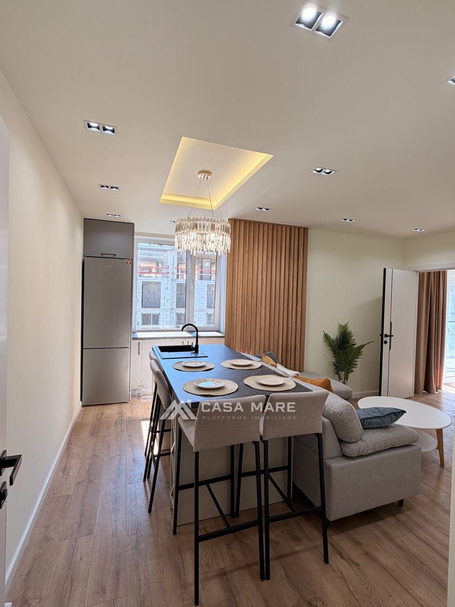 Apartament cu 1 cameră, 53 m², Durlești 4