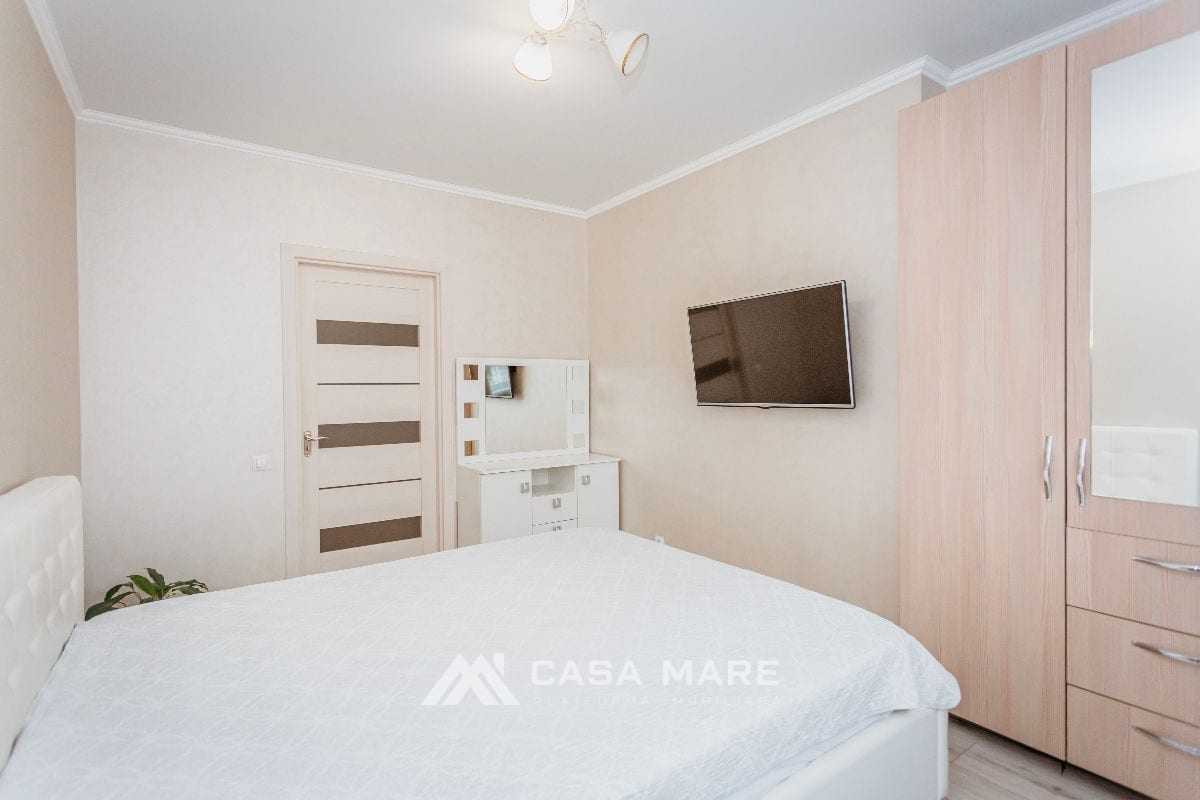 2-комнатная квартира, 65 м², Ботаника, Кишинёв 2