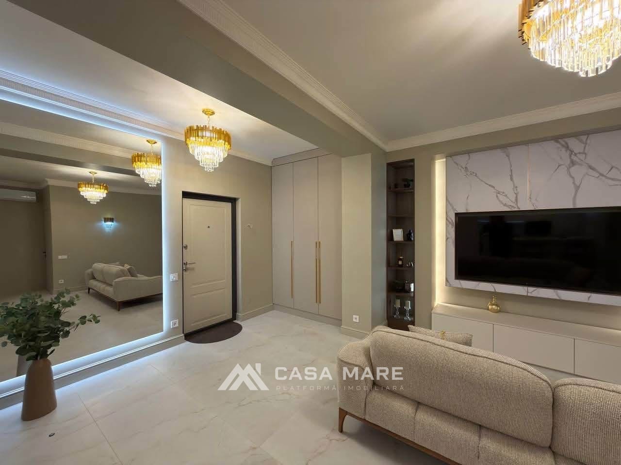 2-комнатная квартира, 60 м², Центр, Кишинёв 9